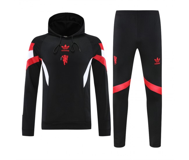 Manchester United Men's Originals Training Hooded Sweat Soccer Tracksuit 2024-25