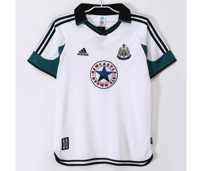 Newcastle United Men Away Retro Soccer Jersey 1999