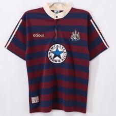 Newcastle United Men Away Retro Soccer Jersey 1995 Newcastle United Men Away Retro Soccer Jersey 1995