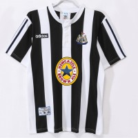 Newcastle United Men Home Retro Soccer Jersey 1995