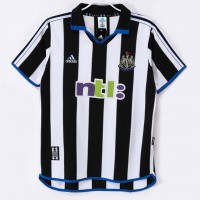 Newcastle United Men Home Retro Soccer Jersey 2000