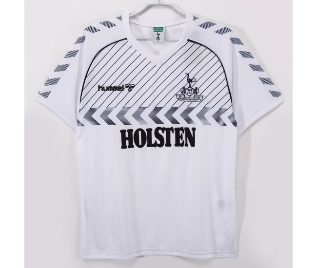 Tottenham Hotspur FC Men Home Retro Soccer Jersey 1986 Tottenham Hotspur FC Men Home Retro Soccer Jersey 1986