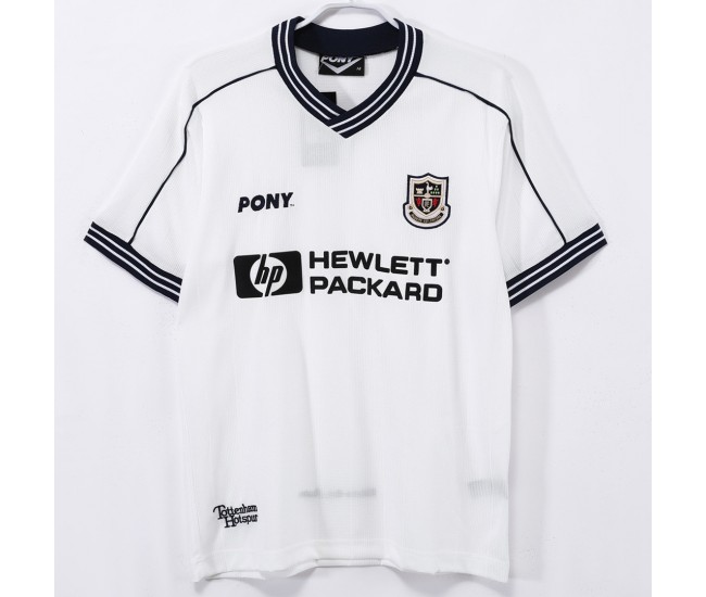 Tottenham Hotspur FC Men Home Retro Soccer Jersey 1997 Tottenham Hotspur FC Men Home Retro Soccer Jersey 1997