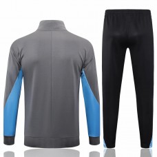 Tottenham Hotspur Mens Grey Training Presentation Soccer Tracksuit 2024