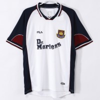 West Ham United Men Away Retro Soccer Jersey 1999