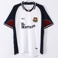 West Ham United Men Away Retro Soccer Jersey 1999 West Ham United Men Away Retro Soccer Jersey 1999