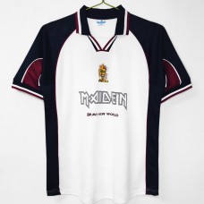 West Ham United Men Away Maiden Retro Soccer Jersey 1999 West Ham United Men Away Maiden Retro Soccer Jersey 1999