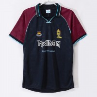 West Ham United Men Iron Maiden Retro Soccer Jersey 1999