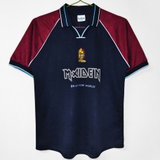 West Ham United Men Home Maiden Retro Soccer Jersey 1999 West Ham United Men Home Maiden Retro Soccer Jersey 1999
