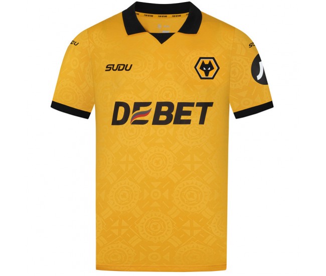 Wolverhampton Wanderers Adult Home Soccer Jersey 2025