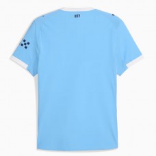 Manchester City Men Home Soccer Jersey 2025