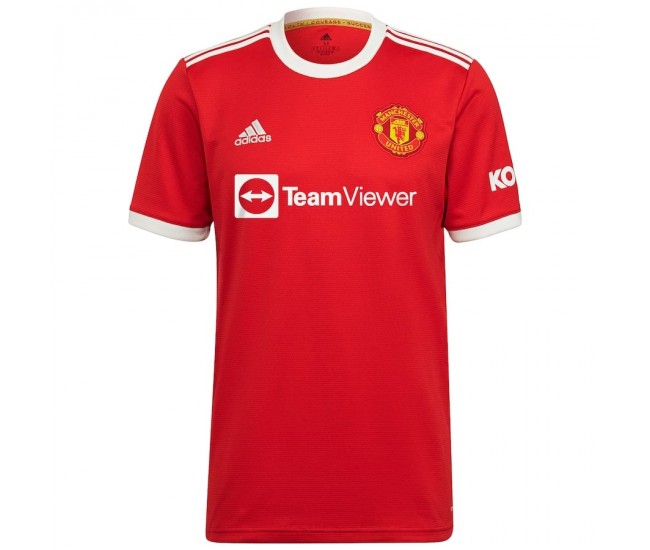 Manchester United Men's Home Soccer Jersey 2021