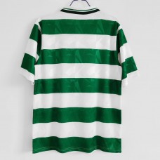 Celtic Glasgow Home Retro Soccer Jersey 1989