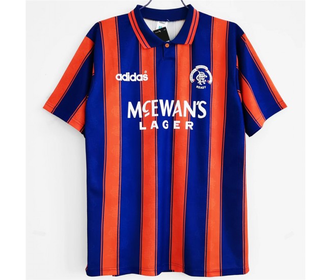 Rangers FC Away Retro Soccer Jersey 1993