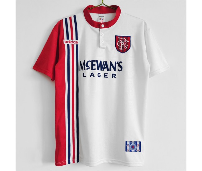 Rangers FC Away Retro Soccer Jersey 1996