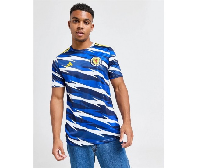 Scotland Adult Pre Match Soccer Jersey 2024