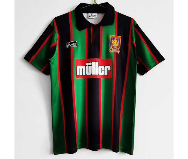 Aston Villa Away Retro Soccer Jersey 1993