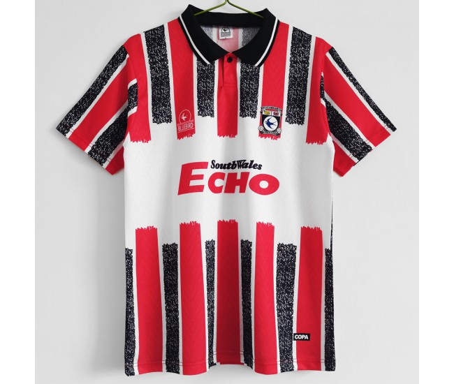 Cardiff City Away Retro Soccer Jersey 1994