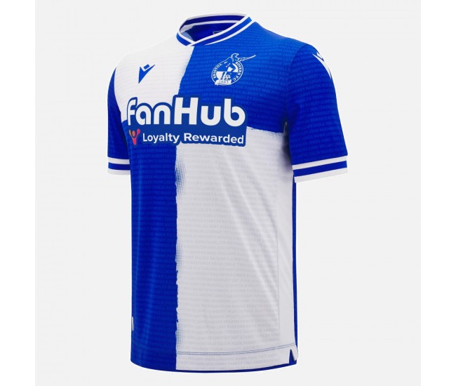 Bristol Rovers FC Adult Home Soccer Jersey 2024