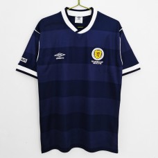Scotland Home Retro Soccer Jersey 1987