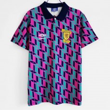 Scotland Away Retro Soccer Jersey 1988