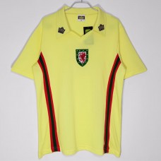 Wales Away Retro Soccer Jersey 1976