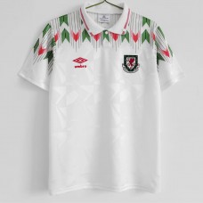 Wales Away Retro Soccer Jersey 1990