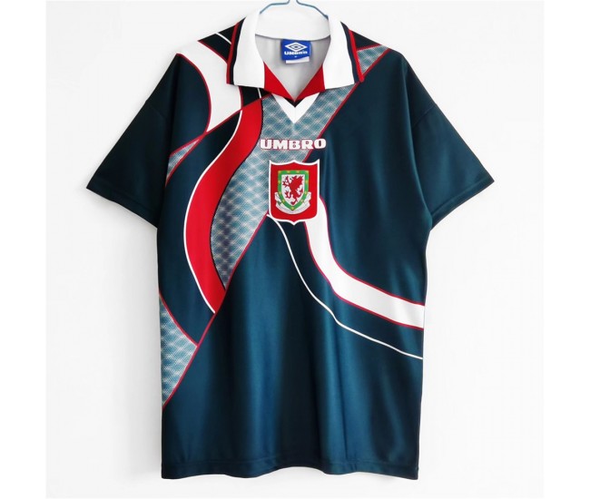Wales Away Retro Soccer Jersey 1994