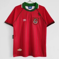 Wales Home Retro Soccer Jersey 1994