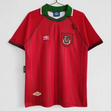 Wales Home Retro Soccer Jersey 1994